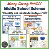 Science Dictionary for Middle School Bundle