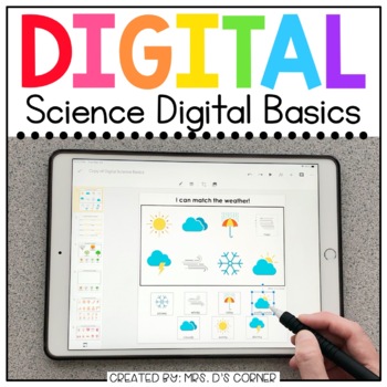 Preview of Science Digital Basics for Special Ed | Distance Learning