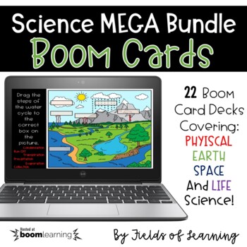 Preview of Science Digital Boom Cards MEGA Bundle