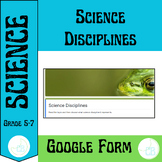 Science Disciplines Overview: Google Form