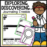 Science Discovering, Exploring, Journaling Freebie