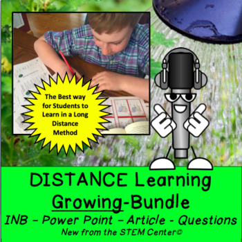 Preview of Science Distance Learning Growing Bundle