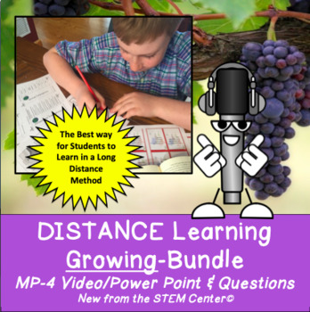 Preview of Science Distance Learning Narrated Power Point Videos Growing Bundle