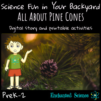 Preview of Science Distance Learning- Nature-Parts of Plants- Pine Cones