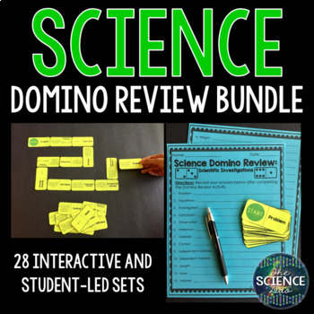 Preview of Science Domino Review Bundle (28 Sets)