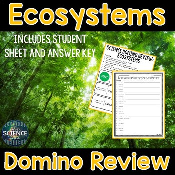Preview of Ecosystems Domino Review