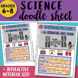 Science Doodle Sheet - The International Space Station - E