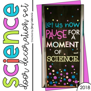 Science Door Decoration Set by Joey Udovich | Teachers Pay Teachers