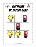 Electricity Game - Tic Tac Toe Fun Science Partner Activity