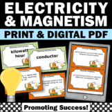 Electricity and Magnetism Physical Science 5th 6th Grade V