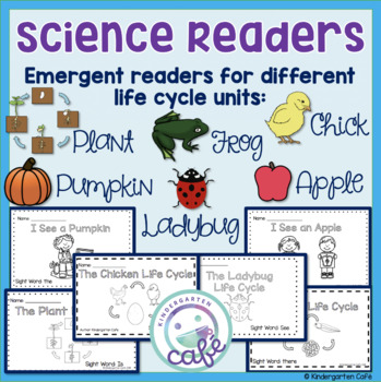 Preview of Science Emergent Readers BUNDLE!