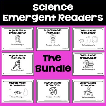 Preview of Science Emergent Readers: Classification Bundle
