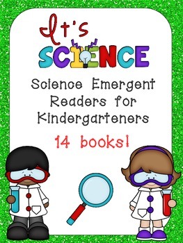Preview of Science Emergent Readers Kindergarten- Seasons, Life Cycles, Weather and MORE!