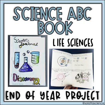 Preview of Science End of Year Activity | Science ABC Book | Science Dictionary Project