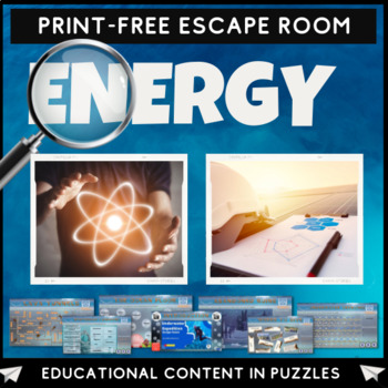 Preview of Science Energy Escape Room