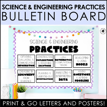Preview of Science & Engineering Practices Bulletin Board
