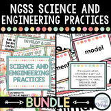 Science & Engineering Practices Poster Vocabulary Bundle (