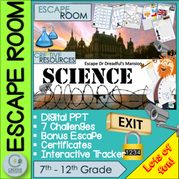 Preview of Science Escape Room