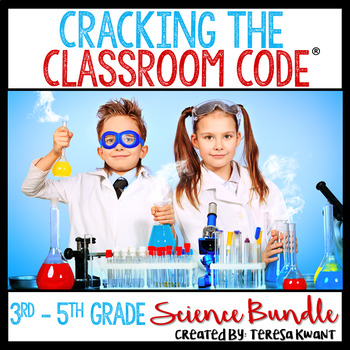 Preview of Science Escape Room Bundle 3rd-5th Grade Cracking the Classroom Code®