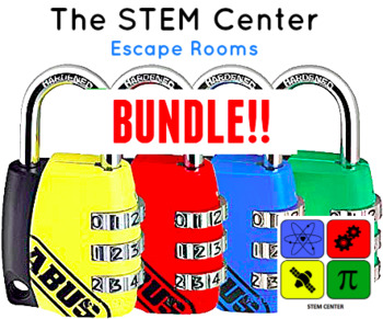 Preview of Science Escape Room Bundle