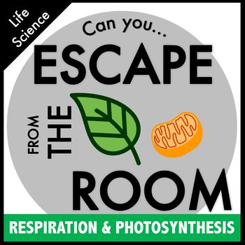 Preview of Photosynthesis and Respiration Escape Room