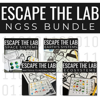 Preview of Science Escape Rooms | BUNDLE | NGSS 5th Grade Review