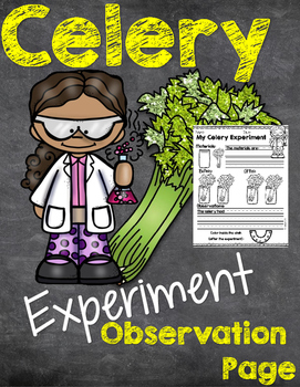 Preview of Celery Science Experiment