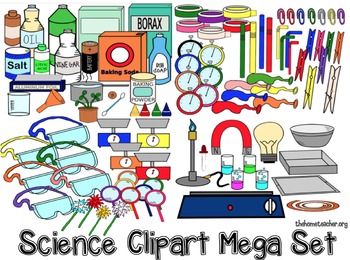 Preview of Science Experiment Clipart Set