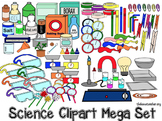 Science Experiment Clipart Set