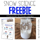 Science Experiment: Snowstorm in a Jar