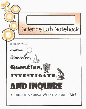 Preview of Science Experiment Student Lab Notebook