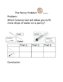 Science Experiment: The Penny Problem