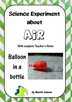 Preview of Science Experiment about Air - Balloon in a Bottle