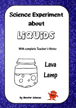 Preview of Science Experiment about Liquids - Make a Lava Lamp