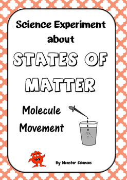 Preview of Science Experiment about the States of Matter - Molecule Movement
