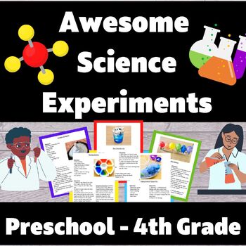 Preview of Science Experiments- Back to School, Homeschool Activities