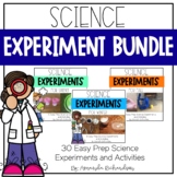 First Grade Science Experiments Bundle