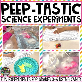 Preview of Science Experiments | Peep Science {Spring Candy Easter Themed}