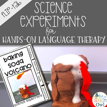 Preview of Science Experiments for Hands On Language Therapy