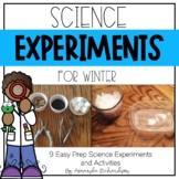Science Experiments for Winter