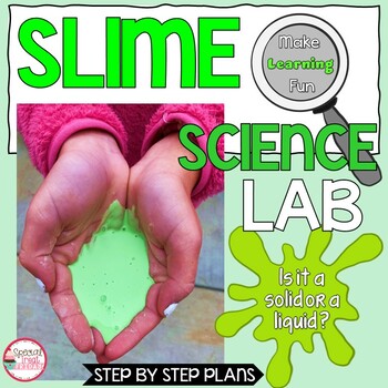 Preview of Science Experiments with Slime Oobleck Science Lab Experiment 