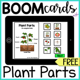 Science: FREE Plant Parts Adapted Book -Boom Cards