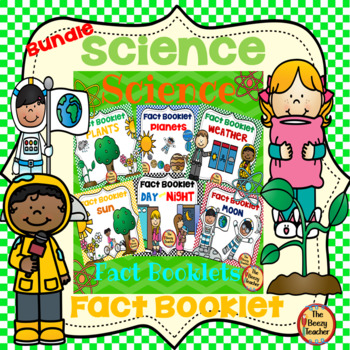 Preview of Science Fact Booklet Bundle | Crafts | Comprehension | Writing