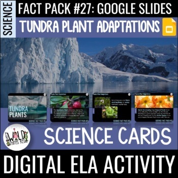 Preview of Science Fact Pack 27: Tundra Plants GOOGLE Task Cards