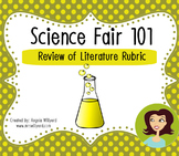 Science Fair 101: Review of Literature {Rubric}