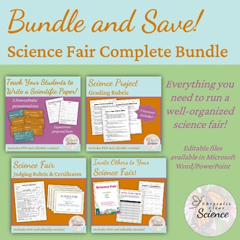 Preview of Science Fair - Complete Bundle