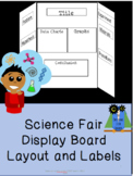 Science Fair Display Board Layout and Labels