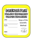Science Fair Graphic Organizer, Brainstorm & Experiment Design -EASY