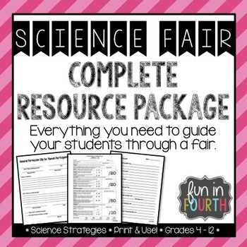 Preview of Science Fair Projects Guide | Parent Pages, Ethics Info, Logbook Sheets and More