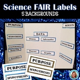 Science Fair Board Labels for a Display Board